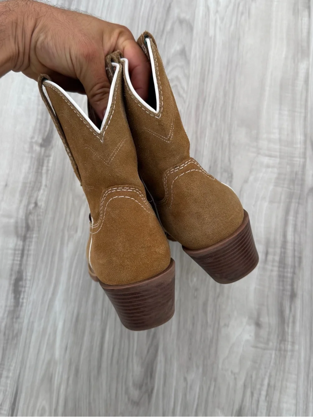 Justin Women’s Gypsy Suede Western Booties - Square Toe